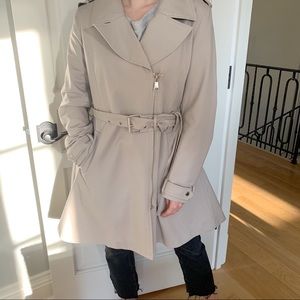 Karl Lagerfeld Tan Trench Coat
